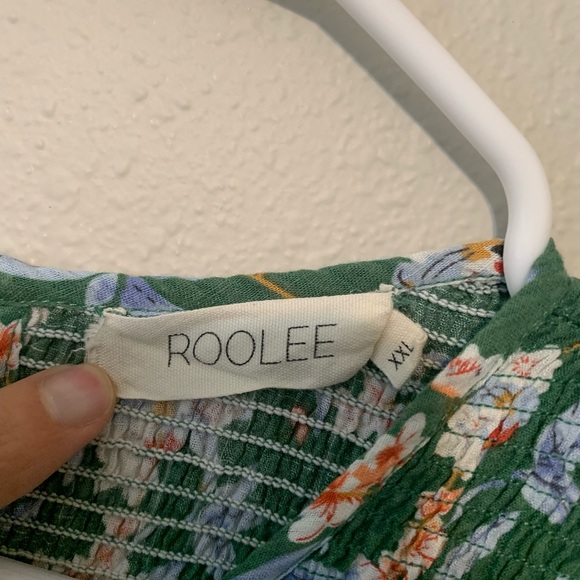 Roolee Green Floral Maxi Dress - Picture 6 of 9